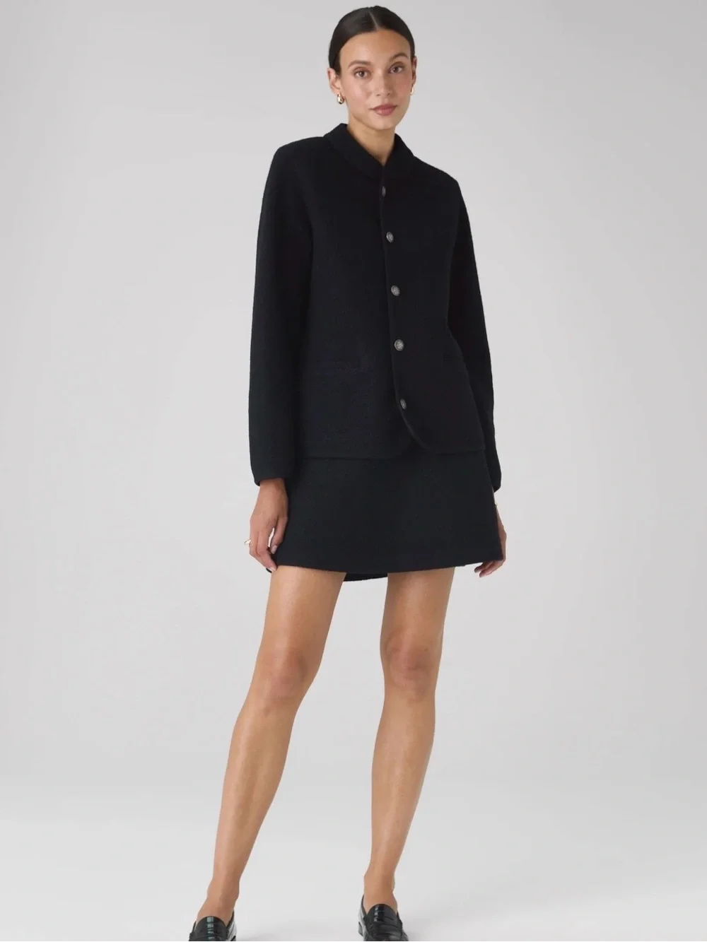 NWT Wool Blazer & Skirt set